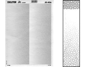 DELETER Jr. Screentone - 182 x 253mm - JR-406 (Hatch-mark Gradation Pattern)
