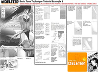 Deleter Screen Tone Set vol.3 (4 sheets)