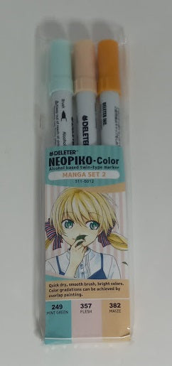NEOPIKO-Color Manga Set 2