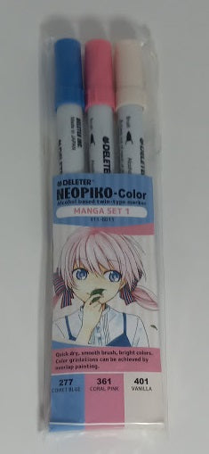 NEOPIKO-Color Manga Set 1