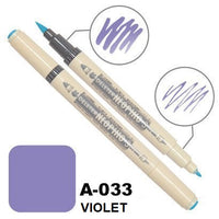 DELETER Neopiko 3 Violet (A-033) Dual-tipped Water-based Fabric Marker