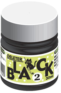 DELETER Black 2 Manga Ink - Erasing-Safe - 30ml Bottle