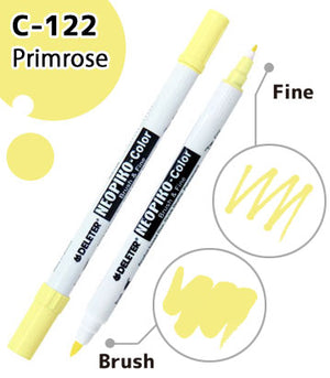 DELETER NEOPIKO-Color Primrose (C-122) Alcohol-based Dual Tipped Marker