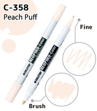 DELETER NEOPIKO-Color Peach Puff (C-358) Alcohol-based Dual Tipped Marker