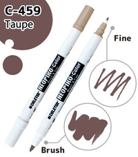 DELETER NEOPIKO-Color Taupe (C-459) Alcohol-based Dual Tipped Marker