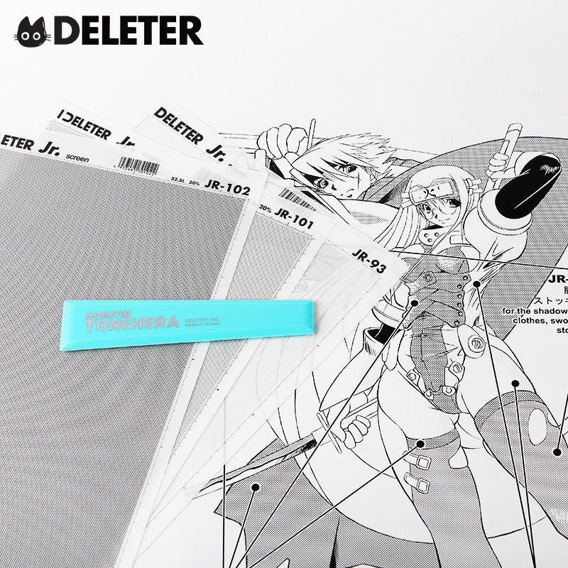 DELETER Manga Toolset: Beginners Tone Kit A (with sample pictures)