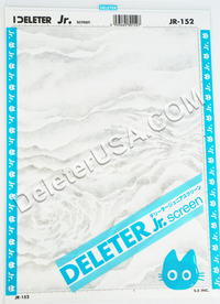 DELETER Jr. Screentone - 182 x 253mm - JR-152 (Sand Waves Pattern)