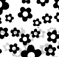 DELETER Jr. Screentone - 182 x 253mm - JR-154 (Round Flower Pattern)