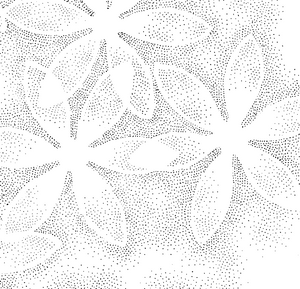 DELETER Jr. Screentone - 182 x 253mm - JR-509 (Flower Pattern)