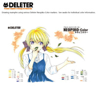DELETER NEOPIKO-Color Burnt Sienna (C-422) Alcohol-based Dual Tipped Marker