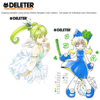 DELETER NEOPIKO-Color Snow White (C-521) Alcohol-based Dual Tipped Marker