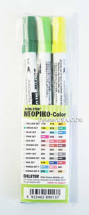 DELETER NEOPIKO-Color Green Set
