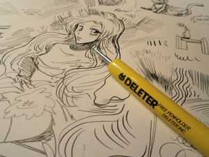 DELETER Comic Pen Nib - Saji Pen Nib - Pack of 10 (740)