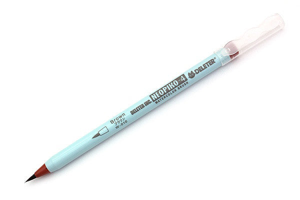 DELETER Neopiko-4 Watercolor Brush Pen W-010 - Brown