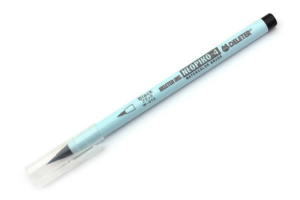 DELETER Neopiko-4 Watercolor Brush Pen W-012 - Black