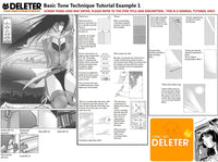 DELETER Jr. Screentone - 182 x 253mm - JR-152 (Sand Waves Pattern)