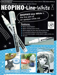 DELETER NEOPIKO-Line-White 0.5mm